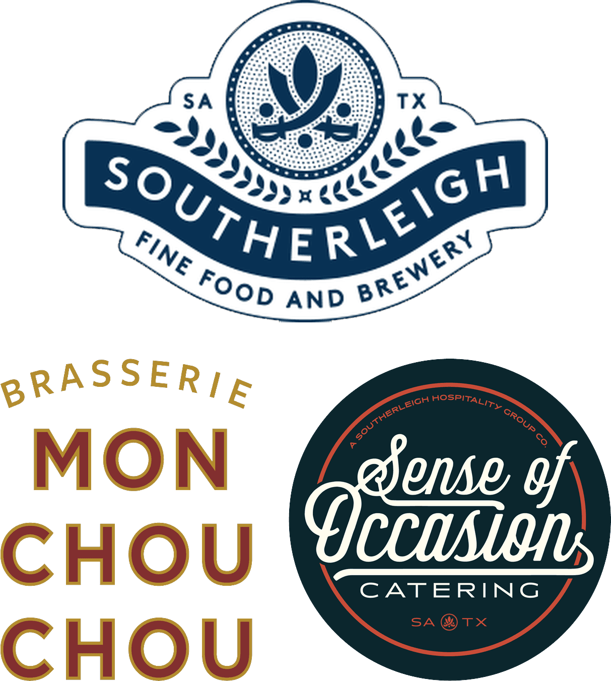 Southerleigh Fine Food and Brewery, Brasserie Mon Chou Chou, and Sense of Occasion Catering
