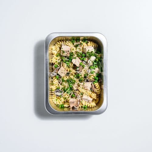 Chicken Mushroom Alfredo